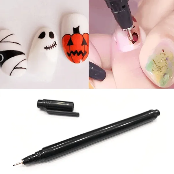 1PC Nail Art Graffiti Pen Waterproof Painting Drawing Liner Brush.