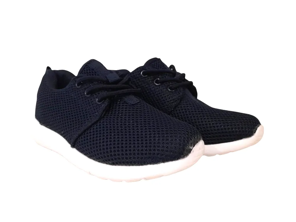 Active Walkers Navy Blue Younger Boys Trainers