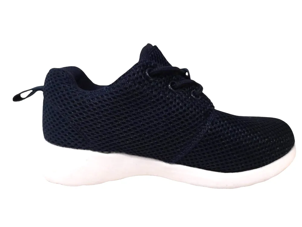 Active Walkers Navy Blue Younger Boys Trainers