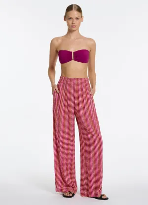 Alessia Peony Wide Leg Pants for Effortless Style and Comfort