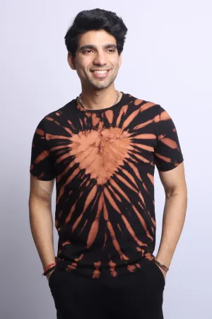 Brown and Black Tie Dye Tee #2