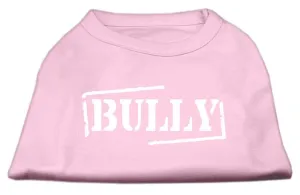 Bully Screen Printed Shirt  Light Pink XL (16)