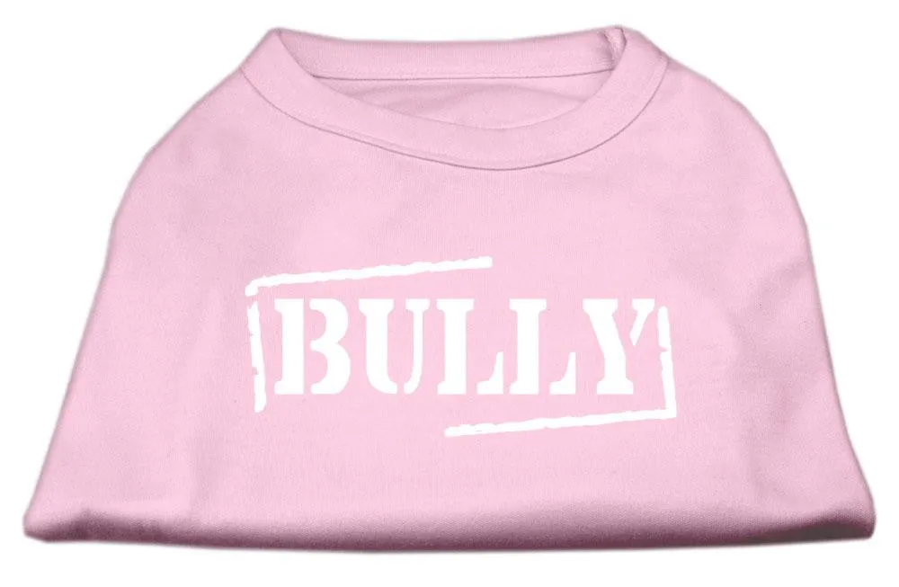 Bully Screen Printed Shirt  Light Pink XL (16)