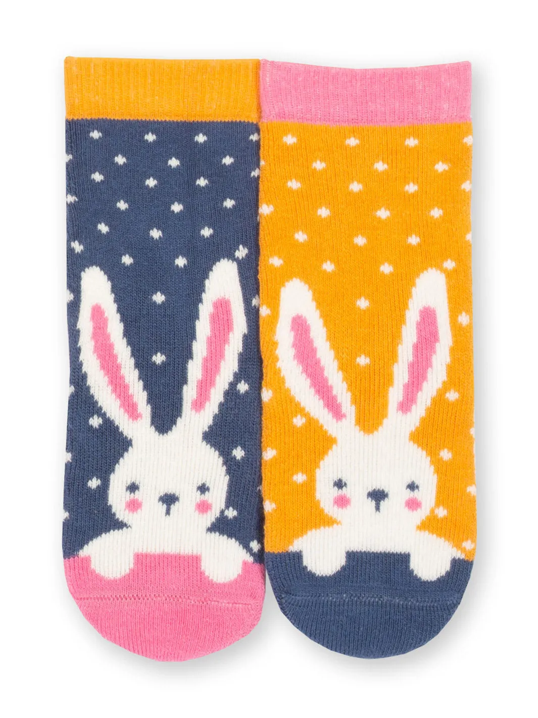 Bunny time grippy socks