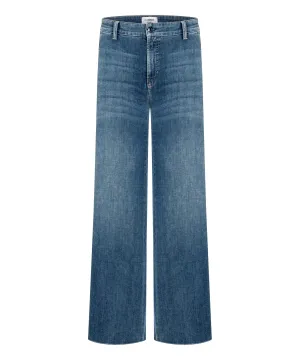 Cambio Alek Wide Leg Full Length Jeans