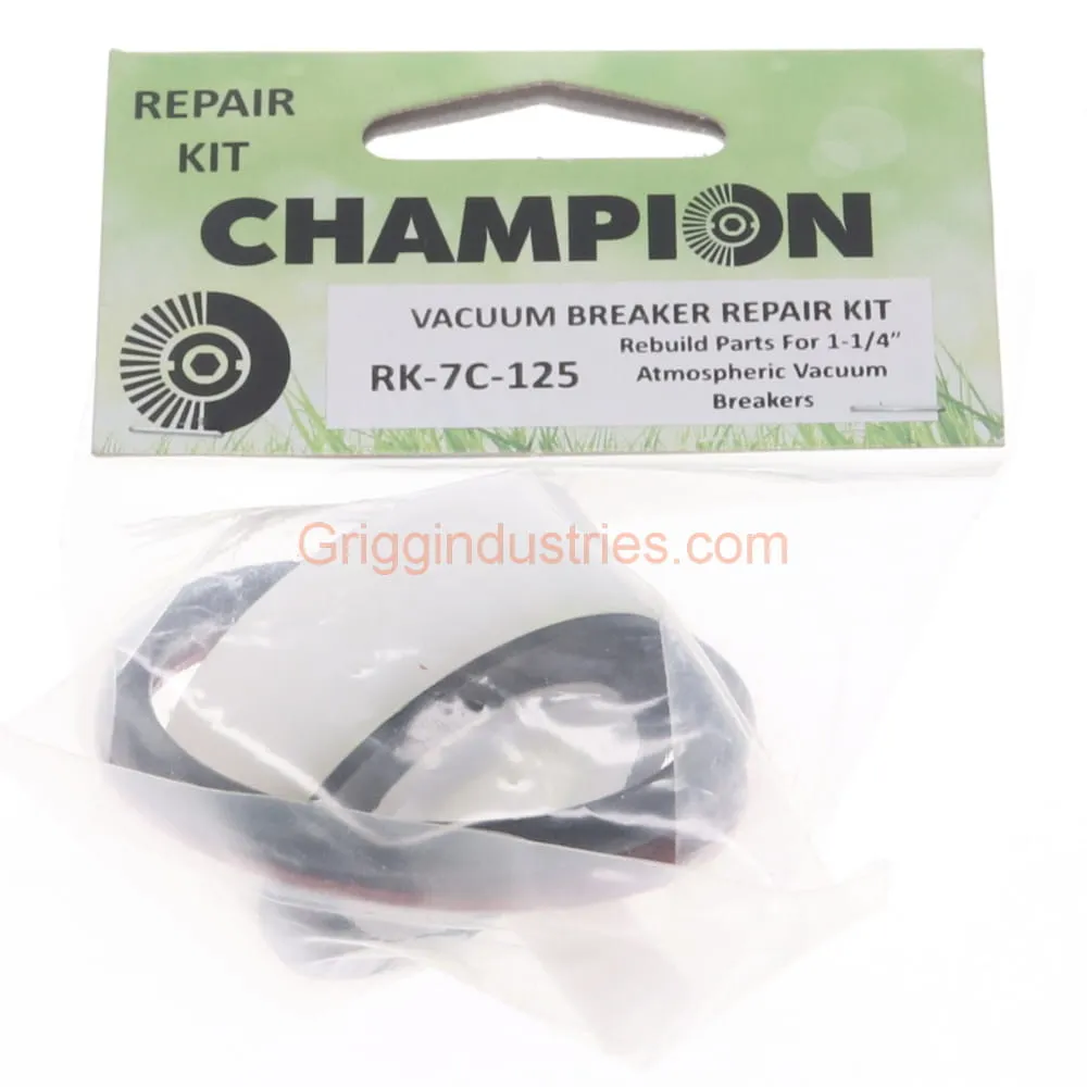 Champion RK-7C-125 1 1/4" Atmospheric Vacuum Breaker Rebuild Kit