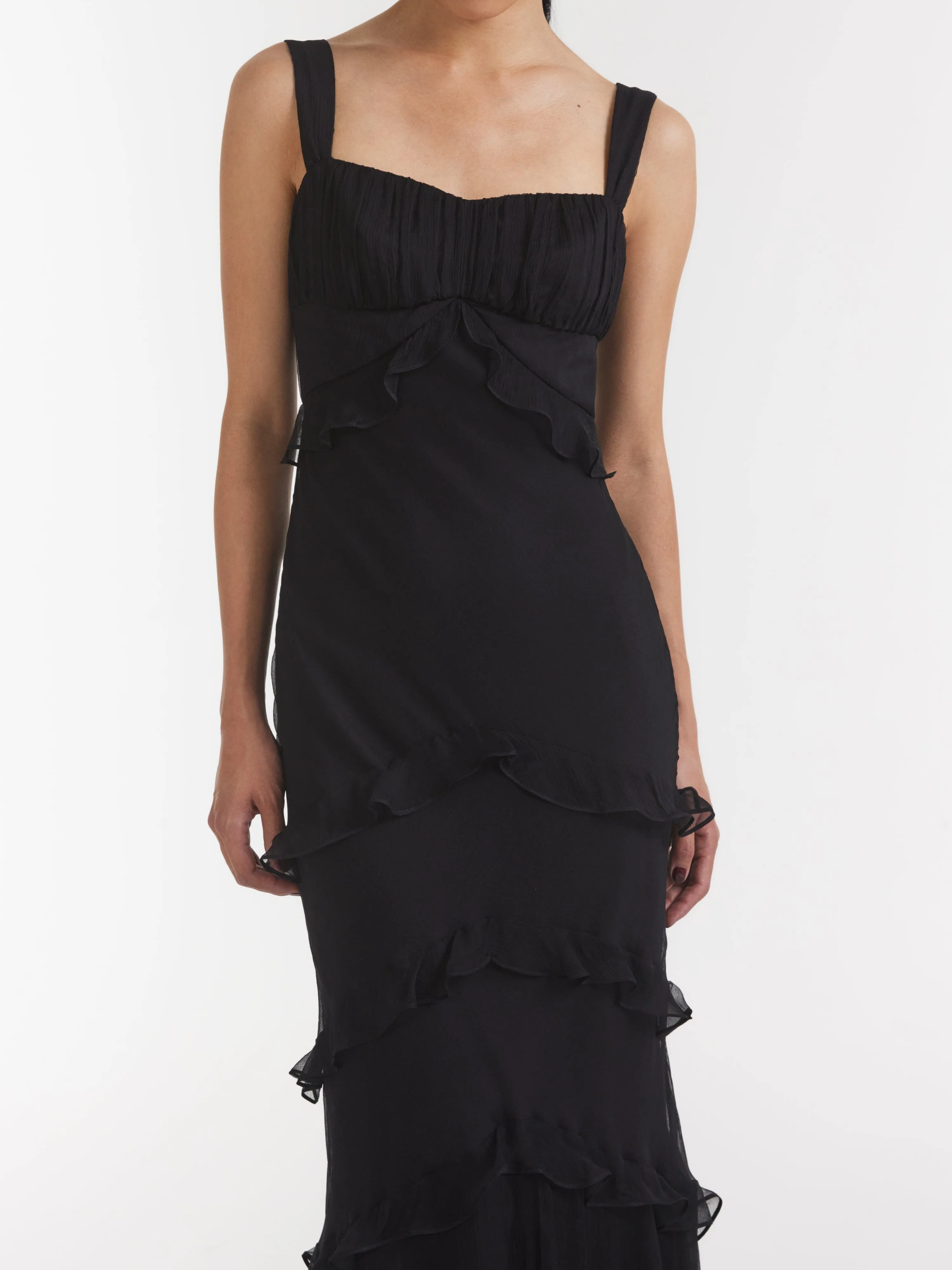 Chandra Dress in Black