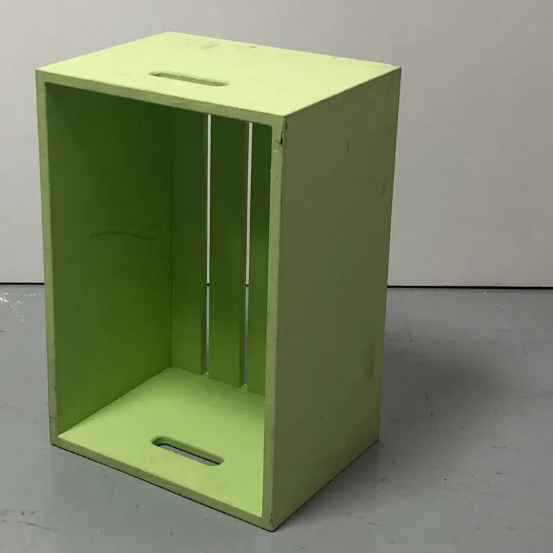 Crate light green 24 x 16 x 14