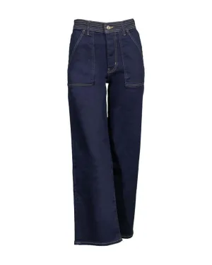 Frame Trapunto Straight Leg Jeans