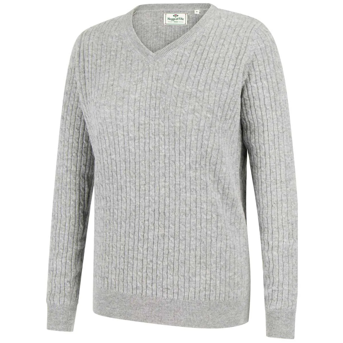 Hoggs of Fife Lauder Ladies Cable Pullover