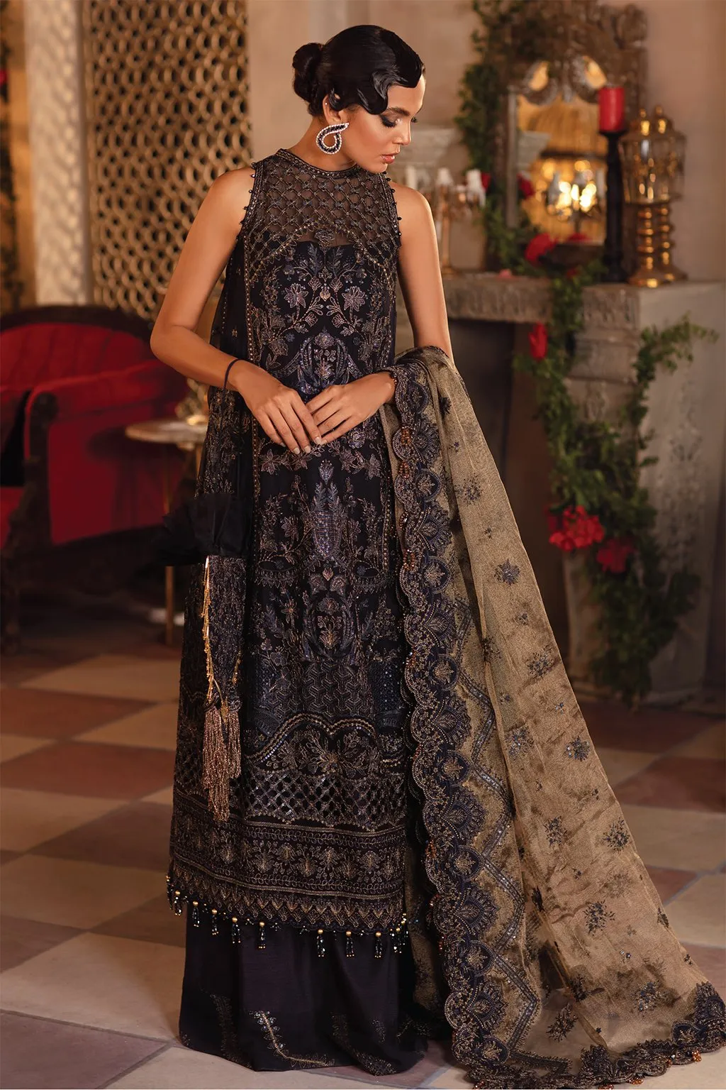 Iznik Meraki Luxury Chiffon Collection – IMC-05 Blue Blood