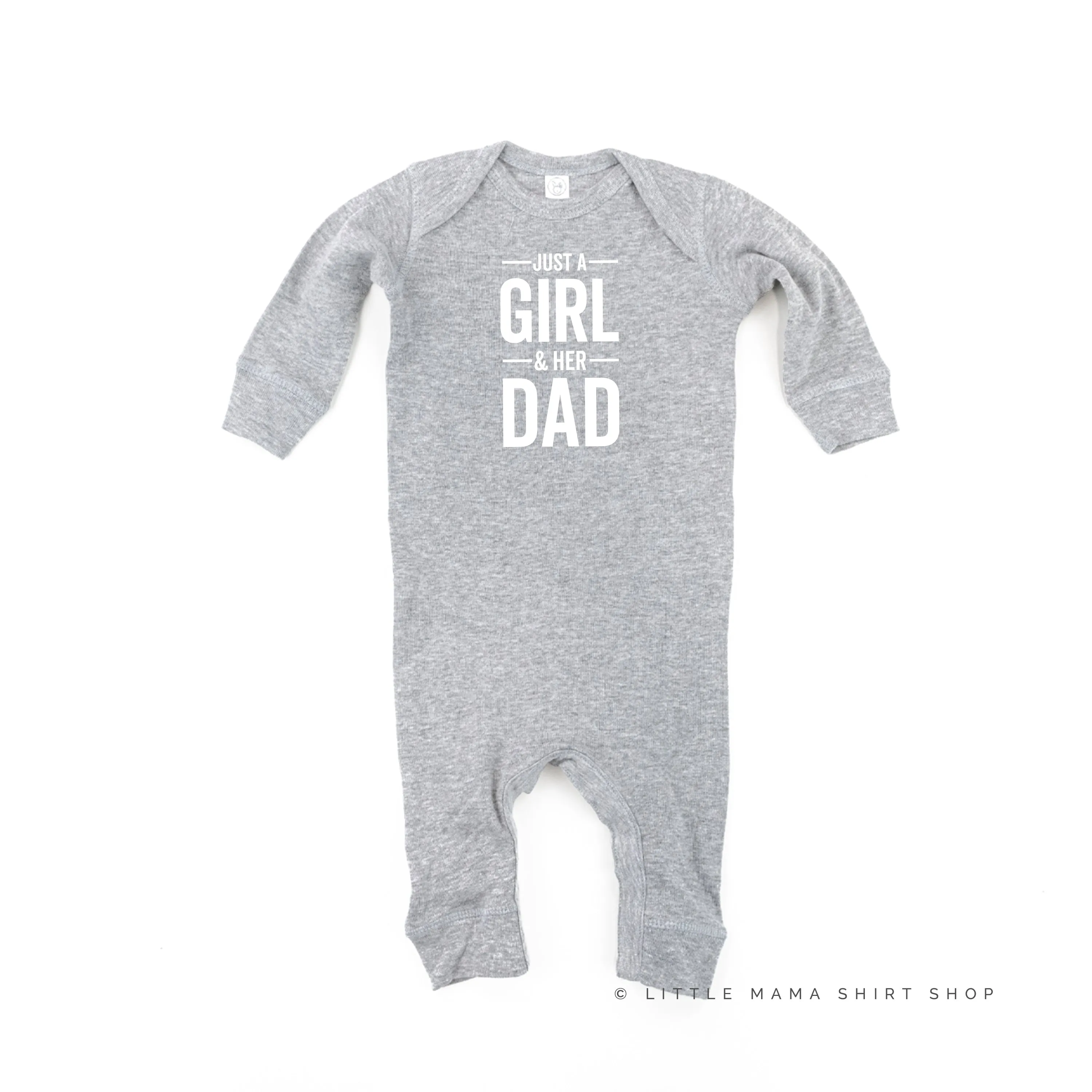 Just a Girl and Her Dad - One Piece Baby Sleeper