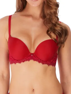 Lace Essentiel Contour Bra - Chilli