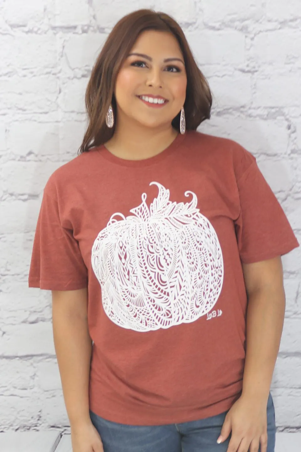 Lace pumpkin T-Shirt