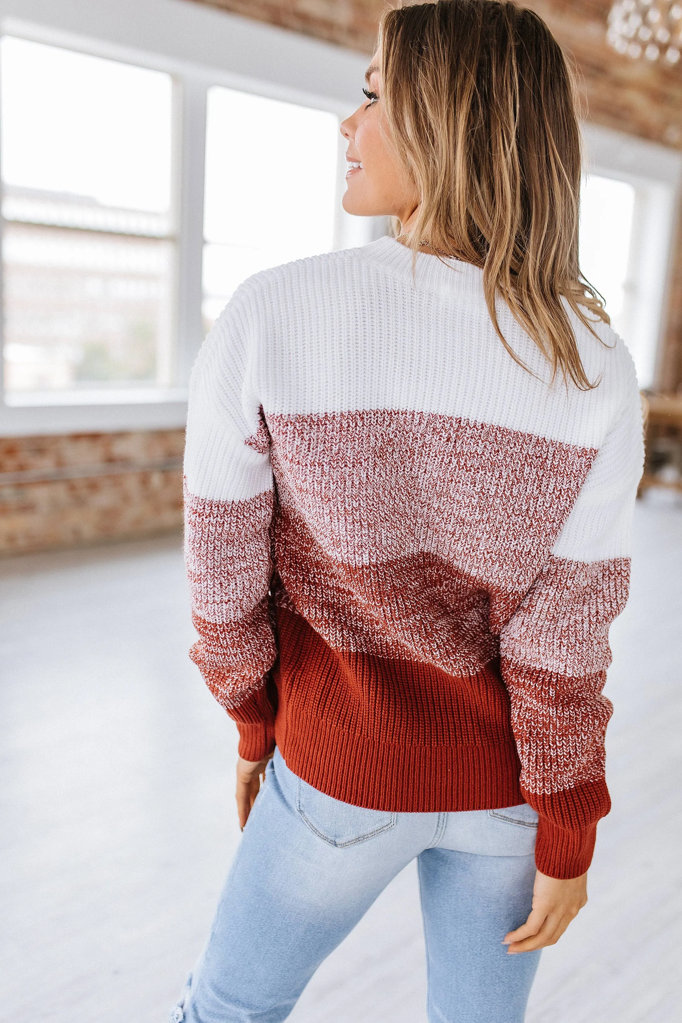 Leona Color Block Sweater