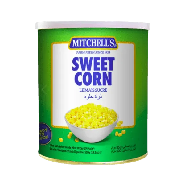 MITCHELL'S SWEET CORN 850G