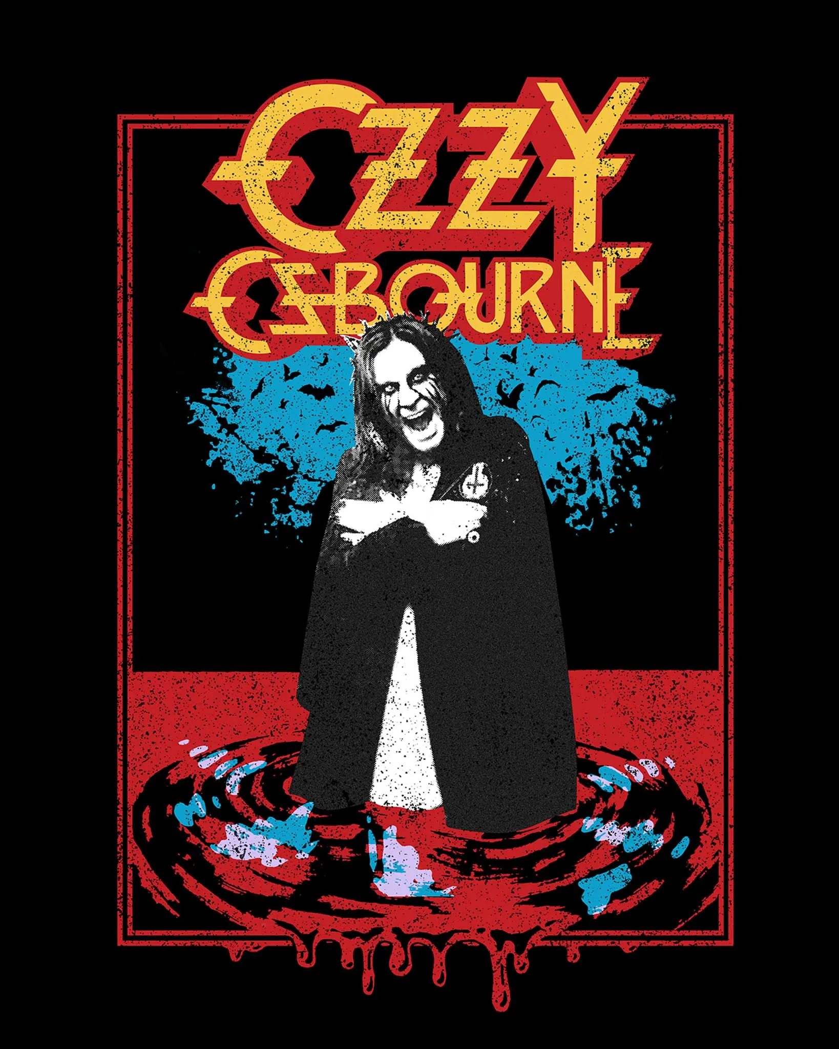 Ozzy - The Prince of Darkness - Baseball Tee