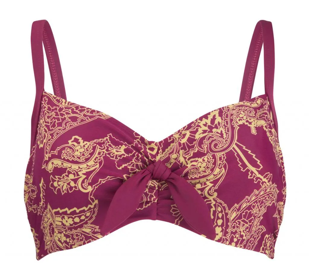 Panache Veronica Balconnet Bikini Top, Paisley print