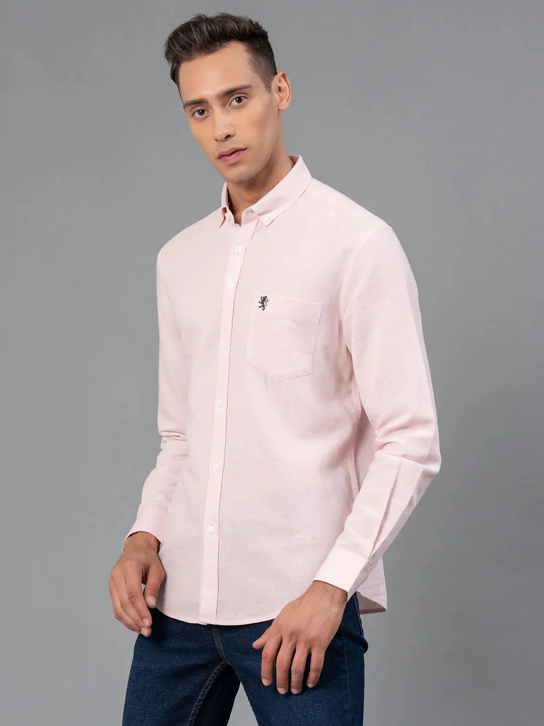 RedTape Striped Shirt for Men | Comfortable & Stylishq