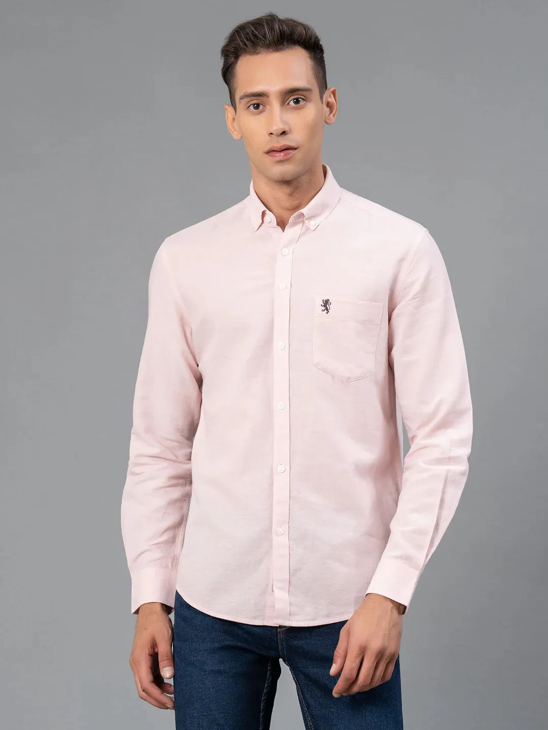 RedTape Striped Shirt for Men | Comfortable & Stylishq