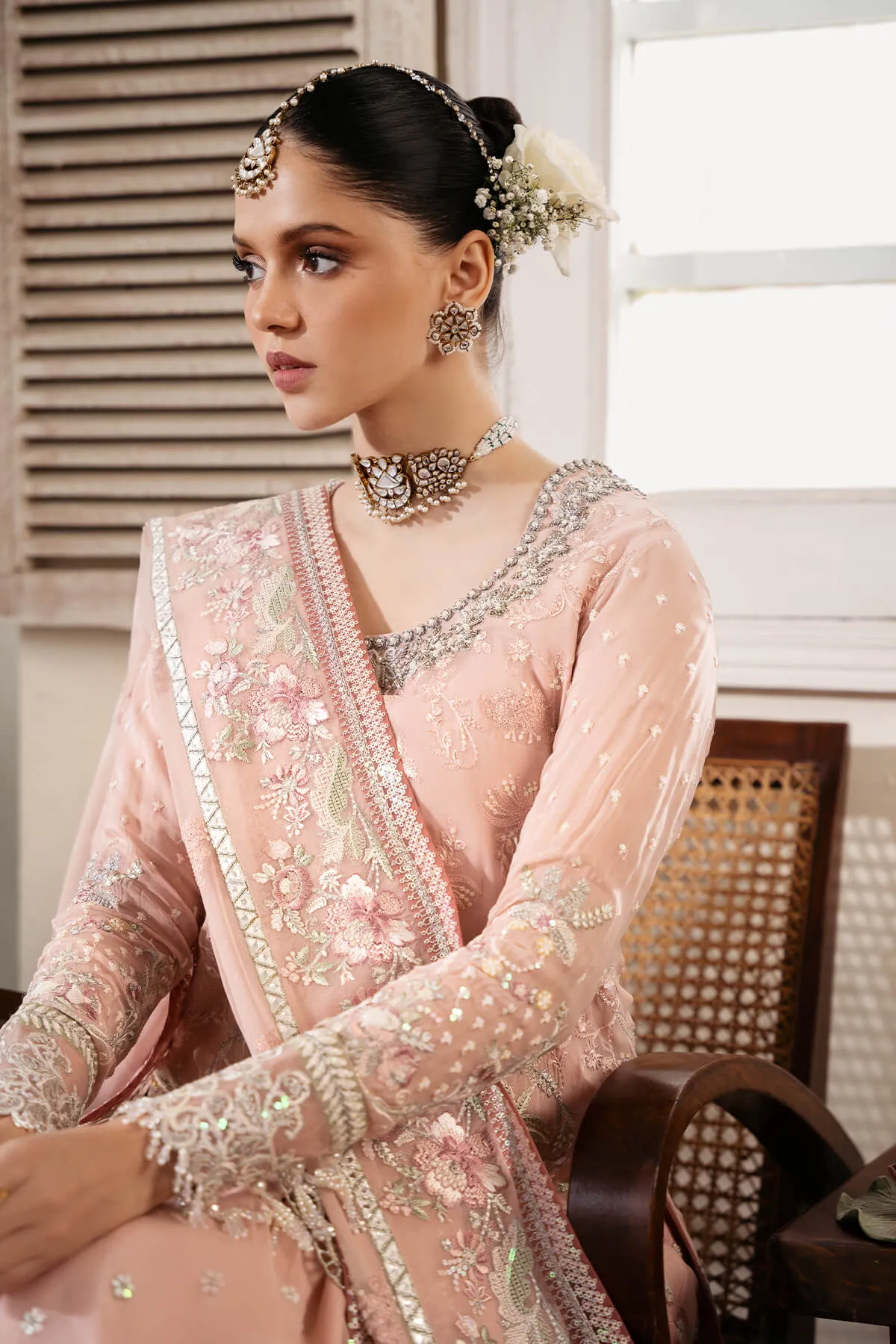 Serene Muse Luxury Chiffon Formals – S-1080 Rosee