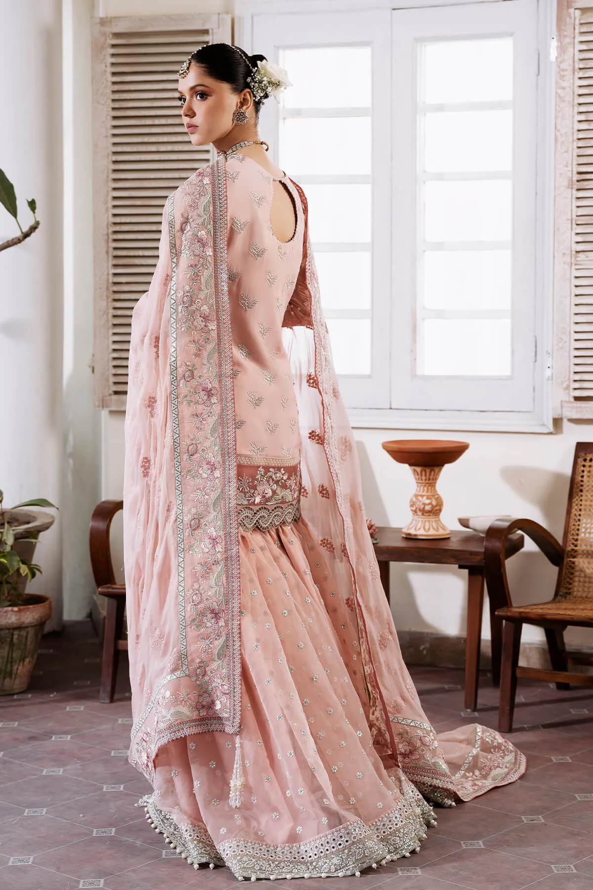 Serene Muse Luxury Chiffon Formals – S-1080 Rosee