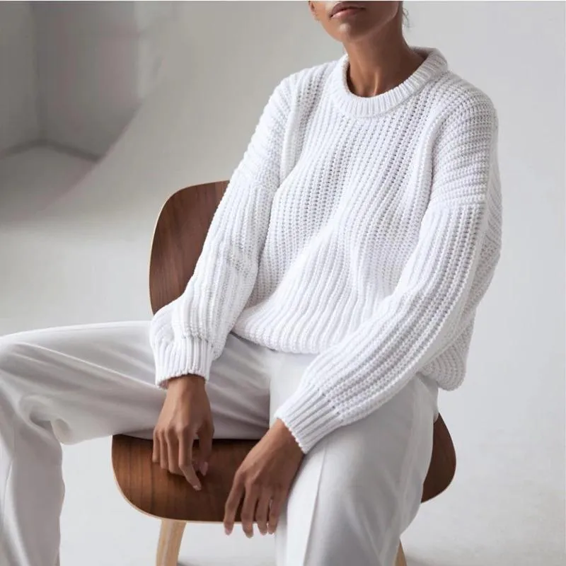 Soft and Warm Knitted Oversized Sweater