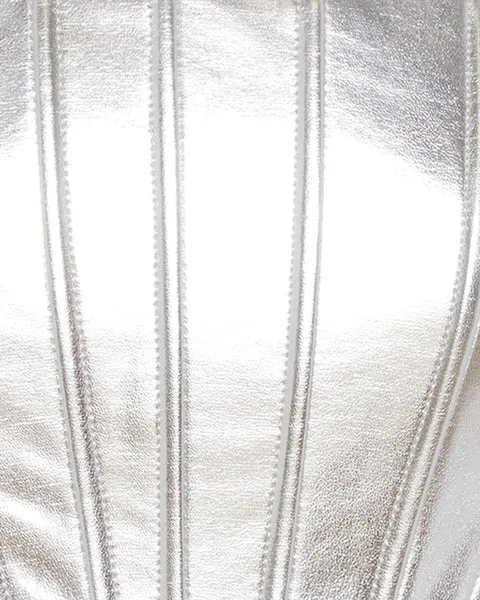 Steve Madden Silver Kimmie Corset