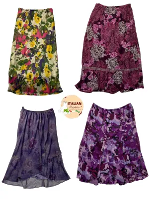 Y2K Sunshine Lavender Poly Skirts